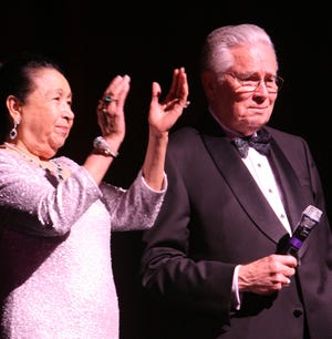 The Long Center for the Performing Arts is named for Teresa Lozano Long and her husband, Joe Long, seen here in 2008 at the Long Center opening. "There was nothing like it in Austin," Joe Long said recently about the venue. "And from the beginning, it was about welcoming the community and showcasing the arts."