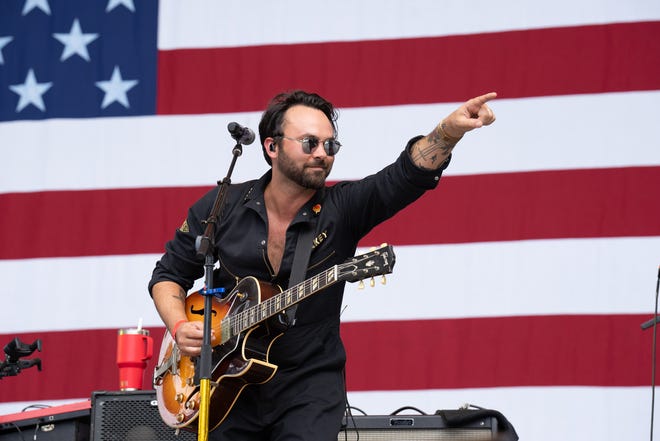 Shakey Graves performs in concert during Willie Nelson's 4th of July Picnic at Q2 Stadium on July 04, 2023 in Austin, Texas.